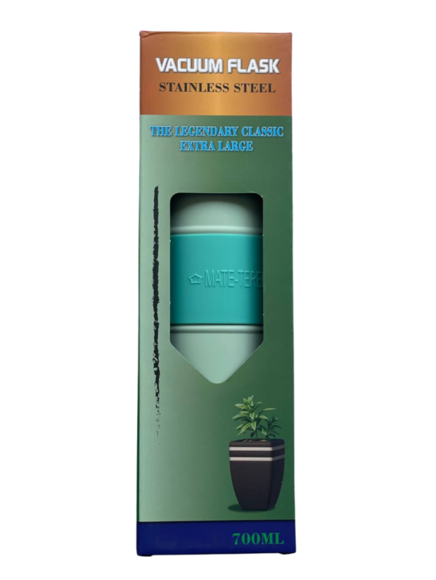 Nerezová termoska 700ml, tmavě zelená