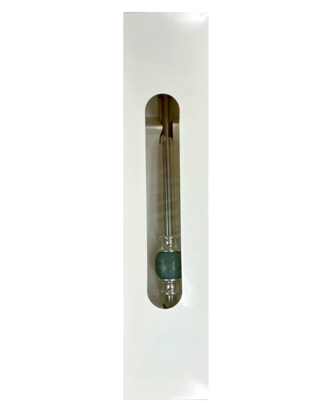 Sada bombilla Cuchara 22cm s čisticím kartáčkem v dárkové krabičce, ŠEDÁ