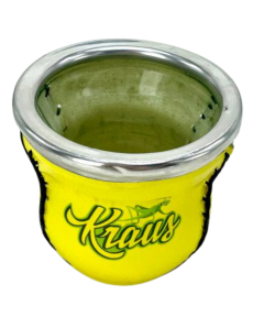 Kraus Mate Glass and Eco Lether yellow