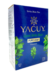 Yacuy Green Yerba Mate PURE LEAF 500g Vacuum