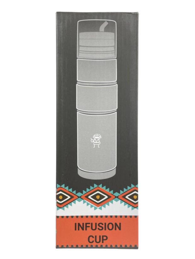 Yerbee termohrnek s logem 500ml, černý