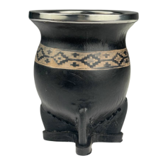 Raça leather gourd ceramica black