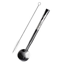 Parana Straw stainless steel, with thread, brush, 19cm