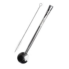 Parana Straw stainless steel, with thread, brush, 23cm