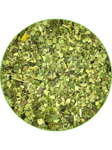 Parana Organic Mate Green (95% leaves 3-4mm cut, 5% steaks, no powder) in bulk
