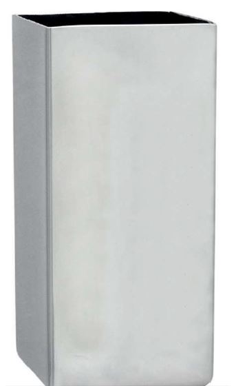 Square terere stainless steel cup 200ml Bortonaggio Square terere stainless steel cup 200ml Bortonaggio