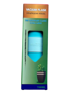 Stainless steel thermos in 500ml size: Blue 500ml