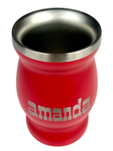 Amanda Stainless Calabasa, red, 220ml