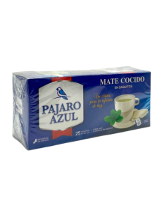Pajaro Azul Mate Cocido 25 x 2g