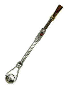 Bombilla Desarmable Stone Long Straight 16cm