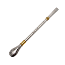 Bombilla La Rio (19,5cm), stainless steel