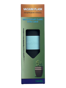 Stainless steel thermos in 500ml size: Black 500ml