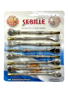 Bombilla Desarmable Stone Long Straight 16cm