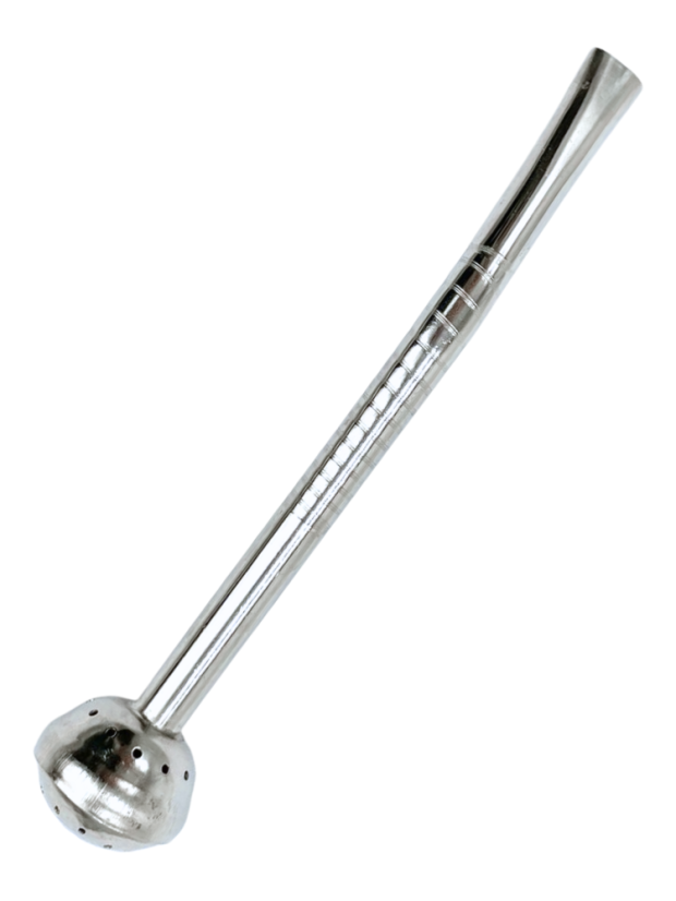 Bombilla Bolita Short Curve 13cm