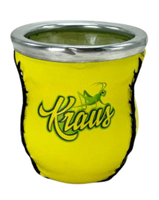 Kraus Mate Glass and Eco Lether yellow