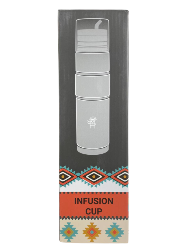 Yerbee Thermos Infusion Cup with logo 750ml Black