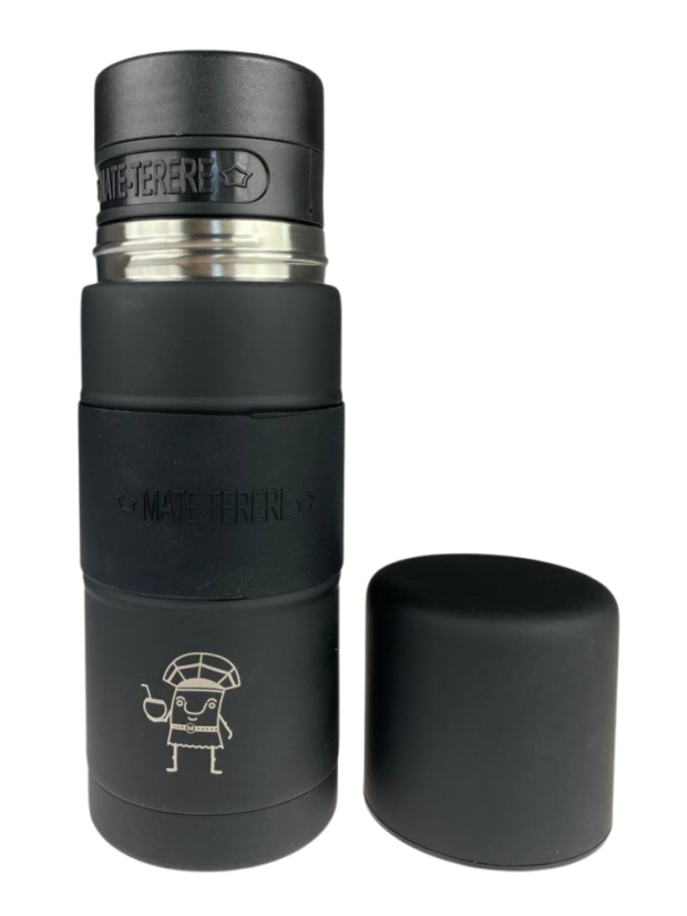 Yerbee termohrnek s logem 500ml, černý