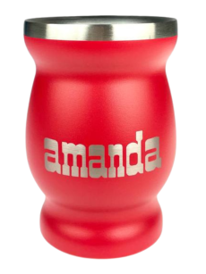 Amanda Stainless Calabasa, red, 220ml