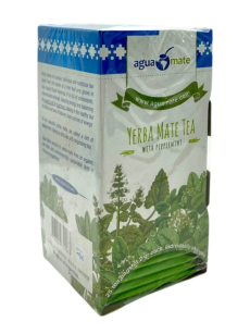 Aguamate with mint teabags 50g
