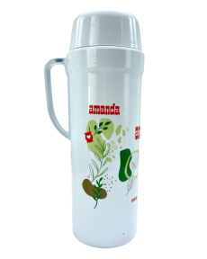 Amanda Thermos Slim design, white