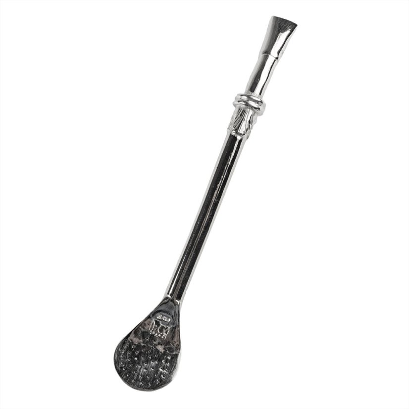 Bombilla Arana Silver 16cm Chief 2 rings 373