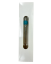 Bombilla set Cuchara 22cm, with cleaning brush in gift carton box, TURQUOISE