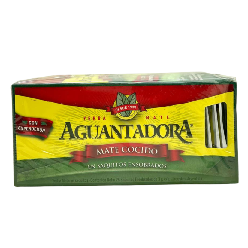 Aguantadora Mate Cocido 25pcs x 3g