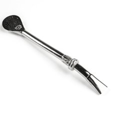 Bombilla Arana Silver 16cm Chief 2 rings 373